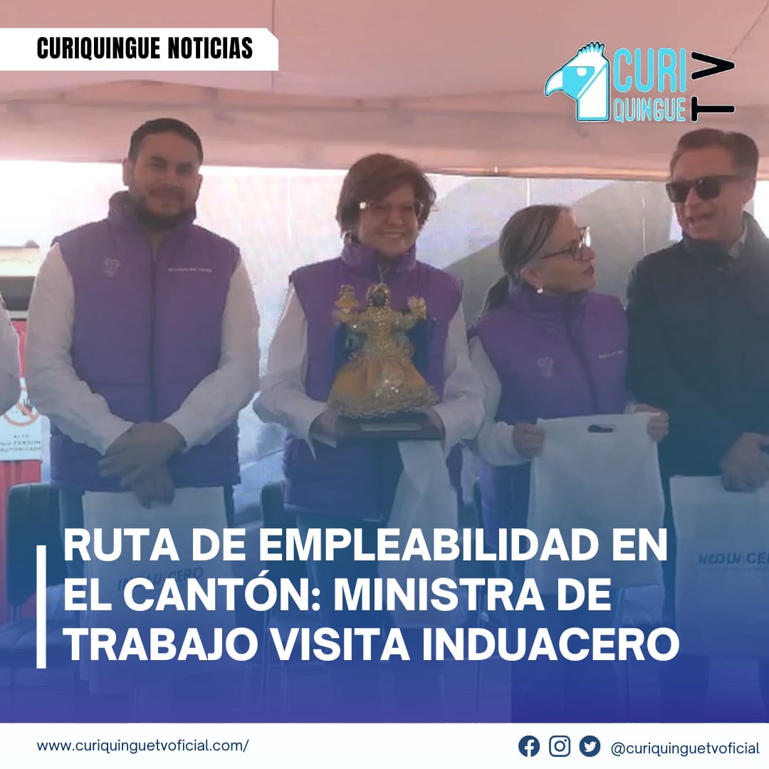 #NoticiaProvincial Ministra del Trabajo impulsa proyecto "Ruta de la Empleabilidad" en Latacunga…