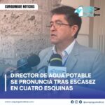 #NoticiaLocal "Director de Agua Potable aborda escasez de agua en Cuatro Esquinas"…