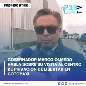 #NoticiaProvincial" Gobernador de Cotopaxi garantiza manejo adecuado en Centro de Privación de Libertad"…