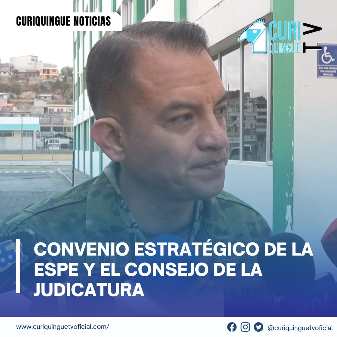 #NoticiaProvincial Convenio entre el Consejo de la Judicatura y la ESPE…