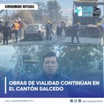 #NoticiaLocal Obras viales en Salcedo: