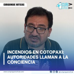 #Noticia Provincial Diego Molina, jefe de la Unidad de Gestión de Riesgos de la Prefectura de Cotopaxi, llama a la conciencia a los ciudadanos para evitar incendios en la provincia. #CuriquingueTVOficial