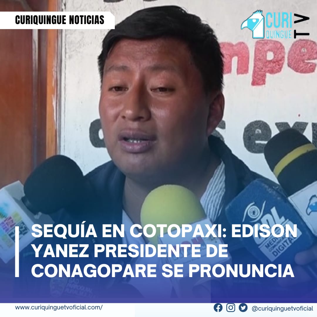 Edison Yánez se pronuncia sobre suspensión de vuelos y la extensión de la frontera agrícola con la quema de bosques. Más noticias y Tv en vivo: https://curiquinguetv.com/ #CuriquingueTVOficial