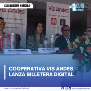 #NoticiaProvincial Cooperativa Vis Andes lanza billetera digital para agilizar transacciones financieras en Cotopaxi apoyando además a los emprendedores de la zona. Más noticias y Tv en vivo: https://curiquinguetv.com/ #CuriquingueTVOficial