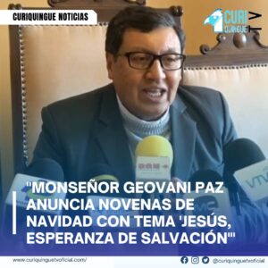 #NoticiaProvincial Navidad en el Cantón Latacunga Monseñor Geovani Paz extendió un saludo a la ciudadanía presentando el tema de las novenas de Navidad de este año, bajo el lema "Jesús, Esperanza de Salvación", enmarcado en la celebración del Año Jubilar. Además, reveló varias actividades programadas para este mes de diciembre. Más información y Tv en vivo: https://curiquinguetv.com/ #CuriquingueTVOficial