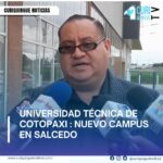 #NoticiaCantonal La ciudad de Salcedo se prepara para recibir un nuevo campus de la Universidad Técnica de Cotopaxi, según informó Vladimir Ortiz, director de vinculación de la universidad. Este nuevo campus contribuirá significativamente al crecimiento de la ciudad, brindando oportunidades educativas y de desarrollo a la comunidad local. Más información y Tv en vivo en: https://curiquinguetv.com/ #CuriquingueTv