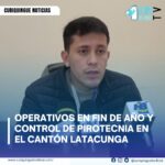 #NoticiaLocal El comisario del cantón Latacunga informa sobre los operativos de control que se han llevado a cabo en estas festividades de navidad y de fin de año, especialmente controlando la venta ilegal de pirotecnia. Más noticias y Tv en vivo: www.curiquinguetv.com #CuriquingueTVOficial