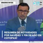 #NoticiaProvincial La Gobernación de Cotopaxi compartió datos importantes recabados por comisiones activas en las últimas semanas. El gobernador Nelson Sánchez Figueroa destacó el compromiso de mantener informada a la ciudadanía sobre avances en temas de interés público. Más noticias y Tv en vivo: www.curiquinnguetv.com #Cotopaxi #Gobernación #CuriquingueTvOficial