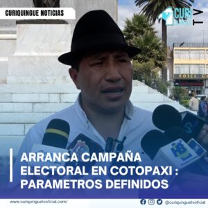 #NoticiaProvincial CNE define reglas para elecciones en Cotopaxi el CNE estableció parámetros para la campaña electoral. Eduardo Toaquiza informó que cada organización política contará con $8,501.51 para publicidad. Las multas por no votar serán del 10 % del salario básico ($47), en Cotopaxi 394,410 ciudadanos votarán el 9 de febrero. Se insta a la ciudadanía a evitar votos en blanco y ejercer su derecho con responsabilidad. Más noticias y Tv en vivo: www.curiquinnguetv.com #elecciones2025 #cotopaxi #CuriquingueTvOficial