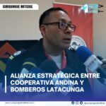 #NoticiaLocal El Cuerpo de Bomberos de Latacunga y la Cooperativa Andina firman convenio para facilitar pagos de contribuciones y permisos, mejorando la accesibilidad y eficiencia para los ciudadanos de Latacunga. Más noticias y Tv en vivo: www.curiquinnguetv.com #CuriquingueTvOficial