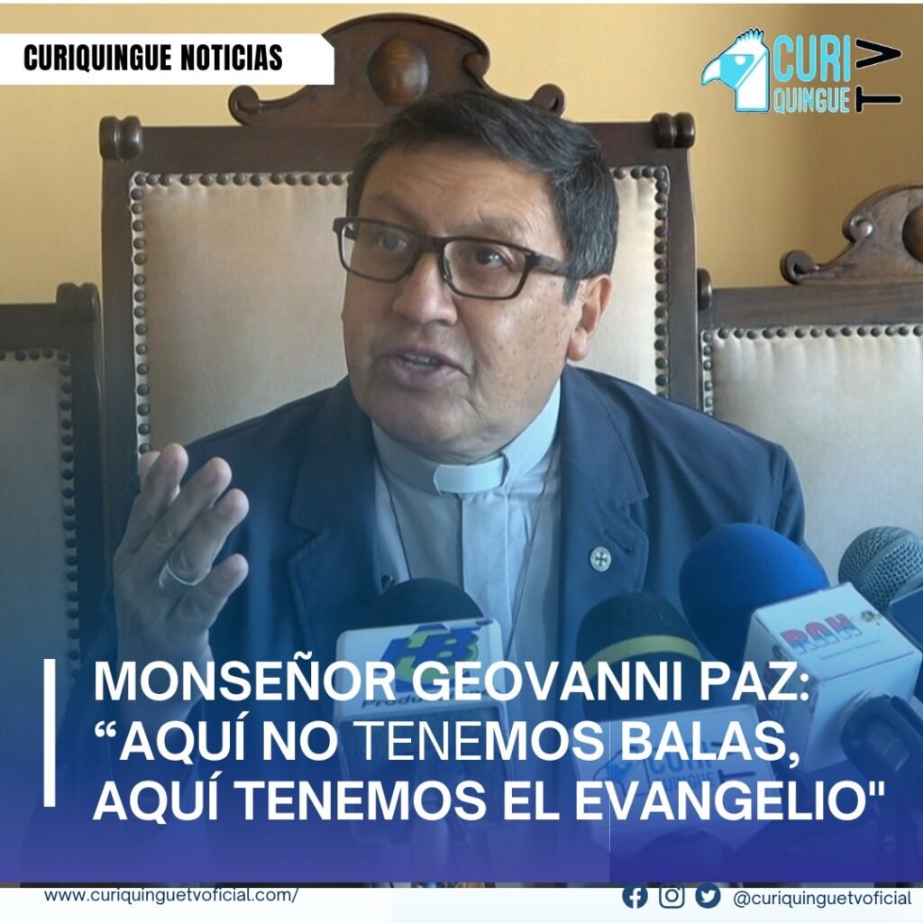 #NoticiaLocal Geovanny Paz, Obispo de Latacunga, se pronunció sobre la presencia de un grupo policial en su vivienda y aclaro como se desarrolló este suceso inesperado que tomo por sorpresa a varias personas, destaco además, el trabajo de la pastoral penitenciaria, un servicio que brinda acompañamiento espiritual y humano a las personas privadas de libertad. Más noticias y Tv en vivo: www.curiquinguetv.com #CuriquingueTvOficial