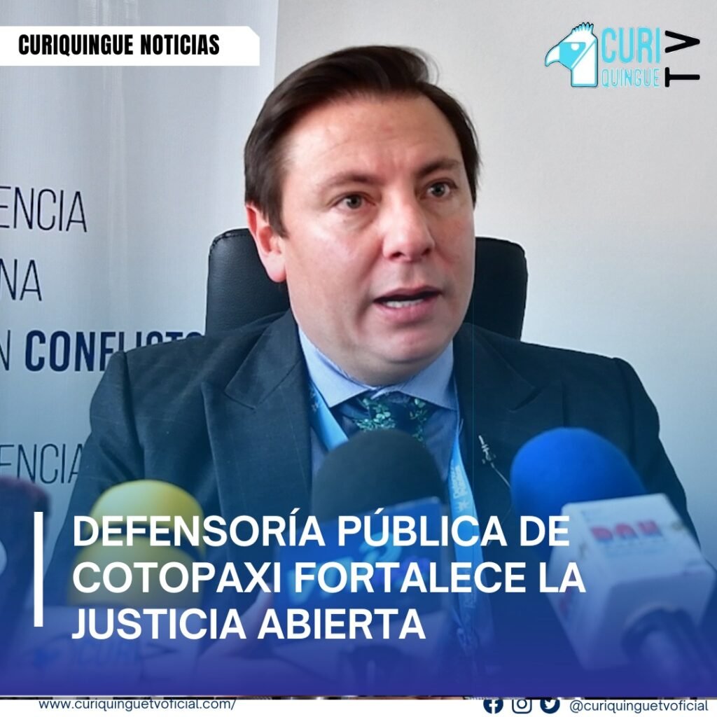 #NoticiaProvincial Justicia abierta en Cotopaxi... La Defensoría Pública de Cotopaxi impulsa la transparencia y colaboración con la ciudadanía a través de la justicia abierta. También se desarrollan capacitaciones en violencia de género y otros temas legales para fortalecer la protección y acceso a la justicia... Más noticias y Tv en vivo: www.curiquinguetv.com #CuriquingueTvOficial