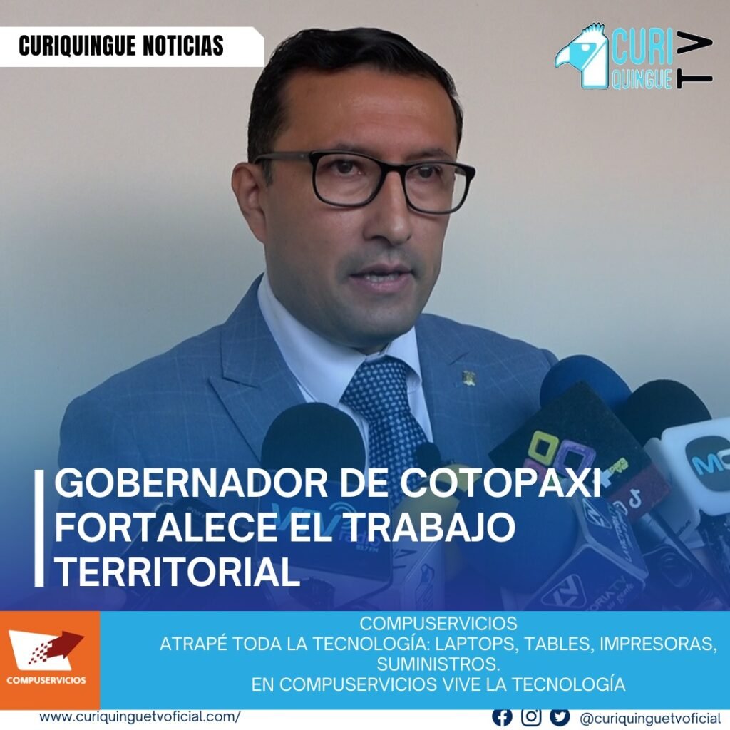 #NoticiaProvincial En un esfuerzo por atender las preocupaciones ciudadanas, el gobernador de Cotopaxi ha mantenido reuniones con moradores de diversas parroquias. Durante estos encuentros, se han expuesto problemáticas clave, reafirmando el compromiso de la autoridad con la gestión territorial y la coordinación con los tenientes políticos para buscar soluciones efectivas. Le recordamos que puede seguir a través de #CuriquingueTv en #ATVCABLE #canal83 #Latacunga #Pujilí #Saquisilí #CBVisión #canal79 #Salcedo #Ambato #TVPlus #canal48 #LaManá #Valencia #Quevedo ¡Gracias por sintonizarnos! Más noticias y Tv en vivo: www.curiquinguetv.com #CuriquingueTvOficial