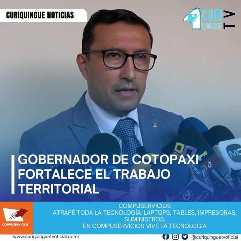#NoticiaProvincial En un esfuerzo por atender las preocupaciones ciudadanas, el gobernador de Cotopaxi ha mantenido reuniones con moradores de diversas parroquias. Durante estos encuentros, se han expuesto problemáticas clave, reafirmando el compromiso de la autoridad con la gestión territorial y la coordinación con los tenientes políticos para buscar soluciones efectivas. Le recordamos que puede seguir a través de #CuriquingueTv en #ATVCABLE #canal83 #Latacunga #Pujilí #Saquisilí #CBVisión #canal79 #Salcedo #Ambato #TVPlus #canal48 #LaManá #Valencia #Quevedo ¡Gracias por sintonizarnos! Más noticias y Tv en vivo: www.curiquinguetv.com #CuriquingueTvOficial