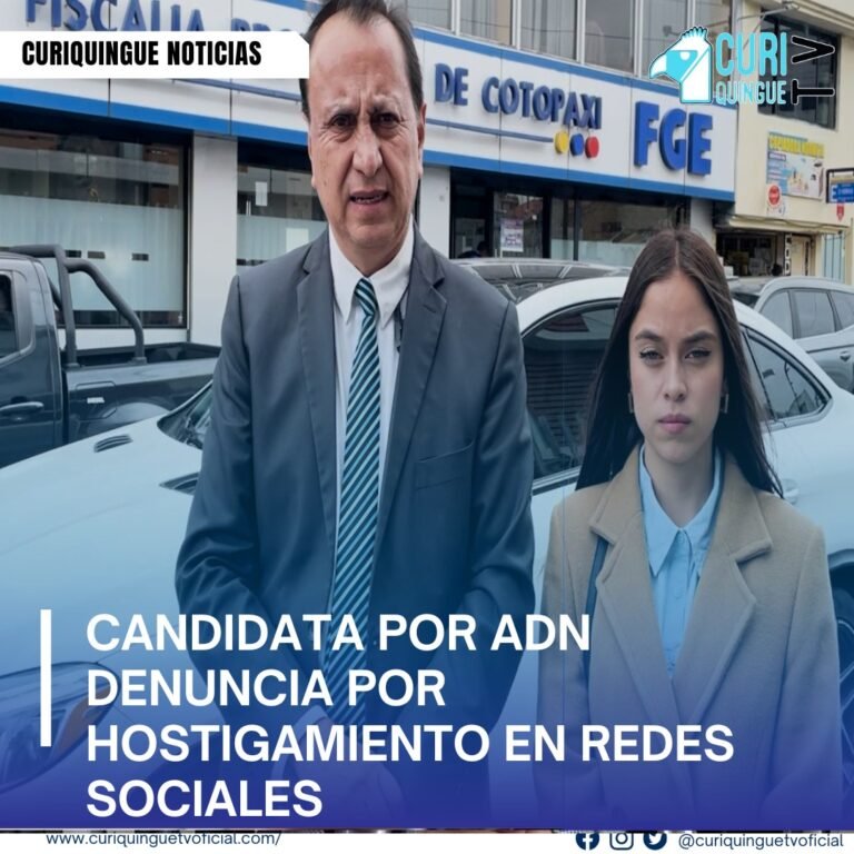 #NoticiaProvincial Denuncia por hostigamiento en redes sociales... Camila Cueva, candidata a asambleísta, denunció ante la Fiscalía publicaciones falsas en su contra en redes sociales. En un comunicado, expresó su preocupación por el acoso digital a mujeres en política y la necesidad de sanciones más severas para estos delitos... Más noticias y Tv en vivo: www.curiquinguetv.com #CuriquingueTvOficial