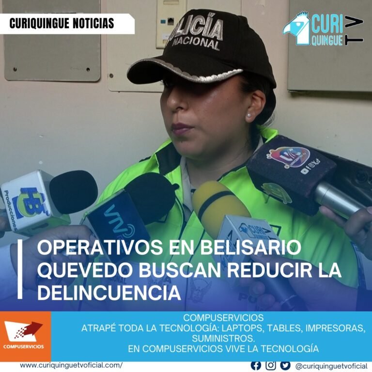 #NoticiaLocal El jefe del circuito Belisario Quevedo informó sobre los operativos de control en la zona para reducir el índice delictivo. En estos registros se han encontrado armas blancas y se han emitido partes policiales. Además, en conjunto con la tenencia política, se realizan patrullajes y clausuras de locales que incentivan a los estudiantes al consumo de licor artesanal. Estas acciones buscan garantizar la seguridad y el orden en el sector. Más noticias y Tv en vivo: www.curiquinguetv.com #CuriquingueTvOficial