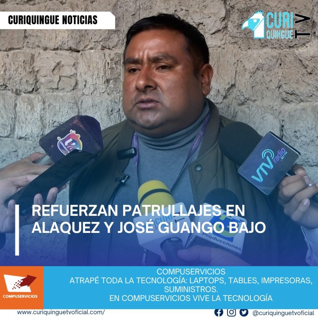 #NoticiaParroquial William Moreno, teniente político de Aláquez y encargado de José Guango Bajo, informó que los patrullajes permanentes han evitado robos en la zona. Sin embargo, se mantiene la alerta ante sospechosos que circulan en el sector recogiendo chatarra. Además, se reportó un incidente reciente en el que un ciudadano, vestido de militar, intentó ingresar a una vivienda. Las autoridades llaman a la comunidad a estar atenta y denunciar cualquier actividad sospechosa. Más detalles: https://curiquinguetv.com/?p=3938 Le recordamos que puede seguir a través de #CuriquingueTv en #ATVCABLE #canal83 #Latacunga #Pujilí #Saquisilí #CBVisión #canal79 #Salcedo #Ambato #TVPlus #canal48 #LaManá #Valencia #Quevedo ¡Gracias por sintonizarnos! Más noticias y Tv en vivo: www.curiquinguetv.com #CuriquingueTvOficial