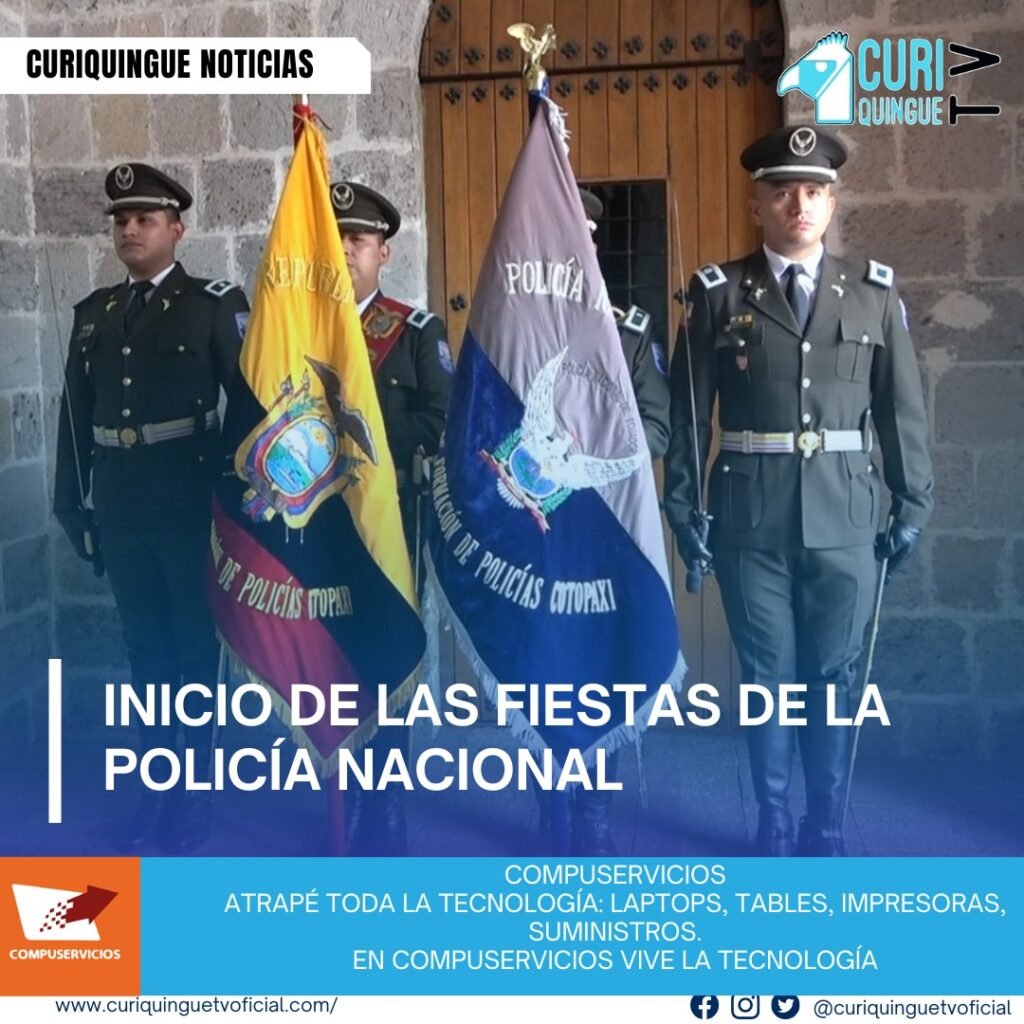 #NoticiaProvincial El coronel Fabián Pérez, comandante de la Subzona Cotopaxi, anunció el inicio de las fiestas de la institución de la Policía Nacional, un día importante para la institución que refuerza su compromiso de servicio a la ciudadanía. Además, se refirió a una persecución ininterrumpida en un robo de un auto desde el sector de San Felipe hasta el sector de Machachi, proporcionando más detalles sobre el caso. La comunidad puede contar con la presencia y el apoyo de la Policía Nacional en estas celebraciones. Le recordamos que puede seguir a través de #CuriquingueTv en #ATVCABLE #canal83 #Latacunga #Pujilí #Saquisilí #CBVisión #canal79 #Salcedo #Ambato #TVPlus #canal48 #LaManá #Valencia #Quevedo ¡Gracias por sintonizarnos! Más noticias y Tv en vivo: www.curiquinguetv.com #CuriquingueTvOficial