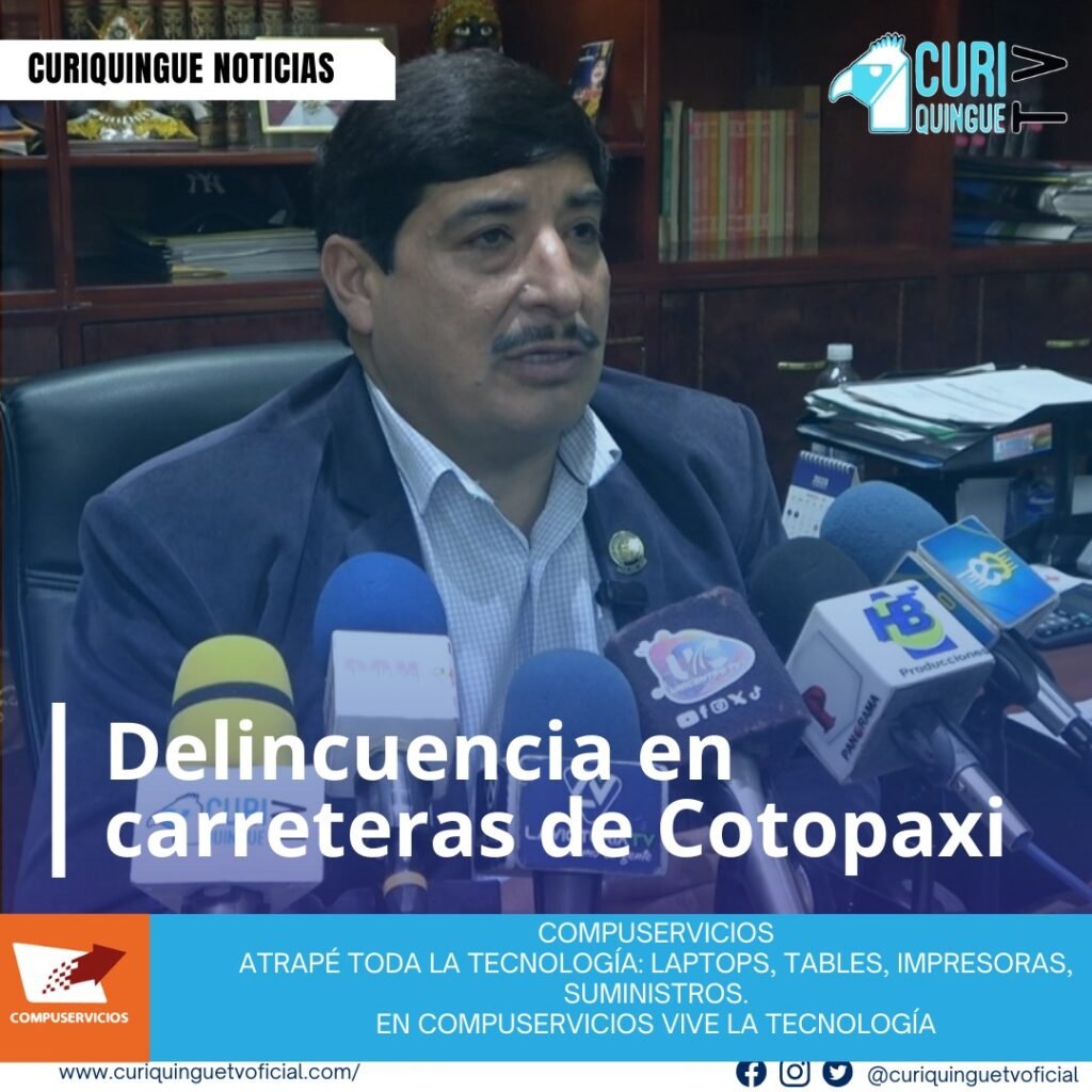 #NoticiaLocal Diego Herrera, Secretario General del Sindicato de Choferes de Cotopaxi, denunció la creciente delincuencia en las carreteras de la provincia. Según Herrera, los choferes son víctimas frecuentes de asaltos y ataques por parte de vehículos sin placas y con vidrios polarizados ¹. Herrera manifestó que los choferes se sienten desprotegidos por las leyes del Ecuador, lo que los hace vulnerables a la delincuencia. El secretario general del sindicato hizo un llamado a las autoridades para que tomen medidas para garantizar la seguridad de los choferes en las carreteras. En otro tema, el sindicato de choferes informó que hay matrículas disponibles hasta el 4 de abril para aquellos interesados en unirse a la organización. Además, se ofrecen oportunidades para vender publicidad al sindicato. Es importante destacar que la seguridad en las carreteras es un tema prioritario para los choferes y las autoridades. Es fundamental trabajar juntos para encontrar soluciones efectivas para prevenir la delincuencia y garantizar la seguridad de todos los usuarios de las carreteras. Le recordamos que puede seguir a través de #CuriquingueTv en #ATVCABLE #canal83 #Latacunga #Pujilí #Saquisilí #CBVisión #canal79 #Salcedo #Ambato #TVPlus #canal48 #LaManá #Valencia #Quevedo ¡Gracias por sintonizarnos! Más noticias y Tv en vivo: www.curiquinguetv.com #CuriquingueTvOficial