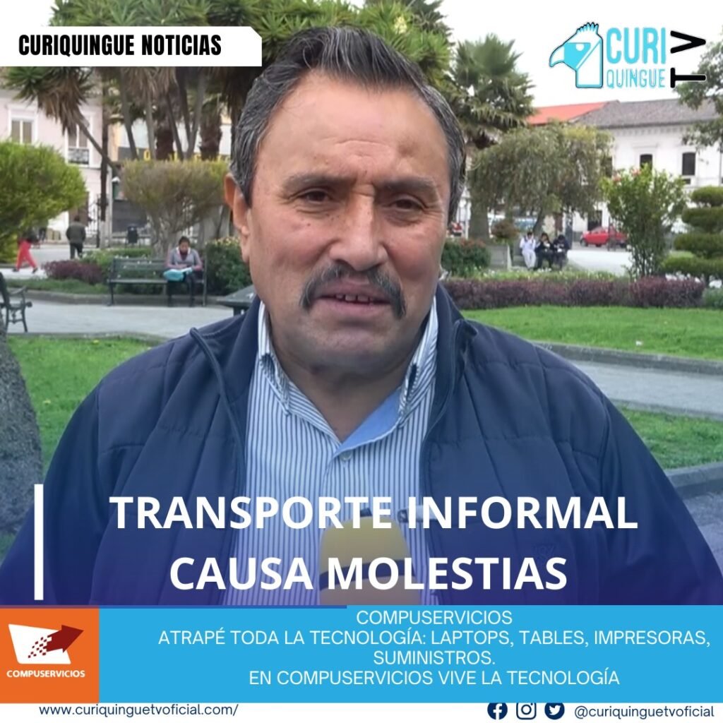 #NoticiaLocal Los transportistas del cantón Latacunga manifestaron su inconformidad debido a la competencia desleal del transporte informal y la falta de control sobre las diferentes modalidades de transporte. Según los transportistas, estos servicios no cumplen con las regulaciones establecidas, lo que afecta negativamente su actividad económica. Le recordamos que puede seguir a través de #CuriquingueTv en #ATVCABLE #canal83 #Latacunga #Pujilí #Saquisilí #CBVisión #canal79 #Salcedo #Ambato #TVPlus #canal48 #LaManá #Valencia #Quevedo ¡Gracias por sintonizarnos! Más noticias y Tv en vivo: www.curiquinguetv.com #CuriquingueTvOficial