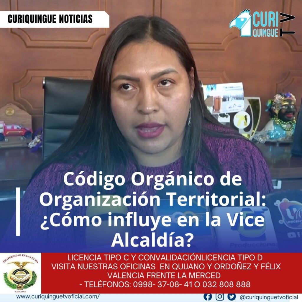 #NoticiaLocal Marcelo Sandoval, Director de Justicia Municipal, informó sobre los diferentes operativos realizados en la ciudad de Latacunga, que incluyen el control de construcciones informales, el mal uso del espacio público y denuncias de fauna urbana. Le recordamos que puede seguir a través de #CuriquingueTv en #ATVCABLE #canal83 #Latacunga #Pujilí #Saquisilí #CBVisión #canal79 #Salcedo #Ambato #TVPlus #canal48 #LaManá #Valencia #Quevedo ¡Gracias por sintonizarnos! Más noticias y Tv en vivo: www.curiquinguetv.com #CuriquingueTvOficial