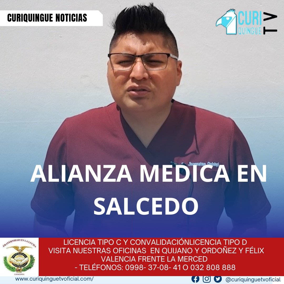 #NoticiaCantonal Representantes del equipo médico de Zolca visitaron el Patronato Municipal de Salcedo, con la expectativa de que estas conversaciones beneficien a los ciudadanos que lo necesiten. Le recordamos que puede seguir através de #CuriquingueTv en #ATVCABLE #canal83 #Latacunga #Pujilí #Saquisilí #CBVisión #canal79 #Salcedo #Ambato #TVPlus #canal48 #LaManá #Valencia #Quevedo a las 07H00. ¡Gracias por sintonizarnos! #CuriquingueTv #UnaNuevaFormaDeHacerTelevisión www.curiquinguetv.com