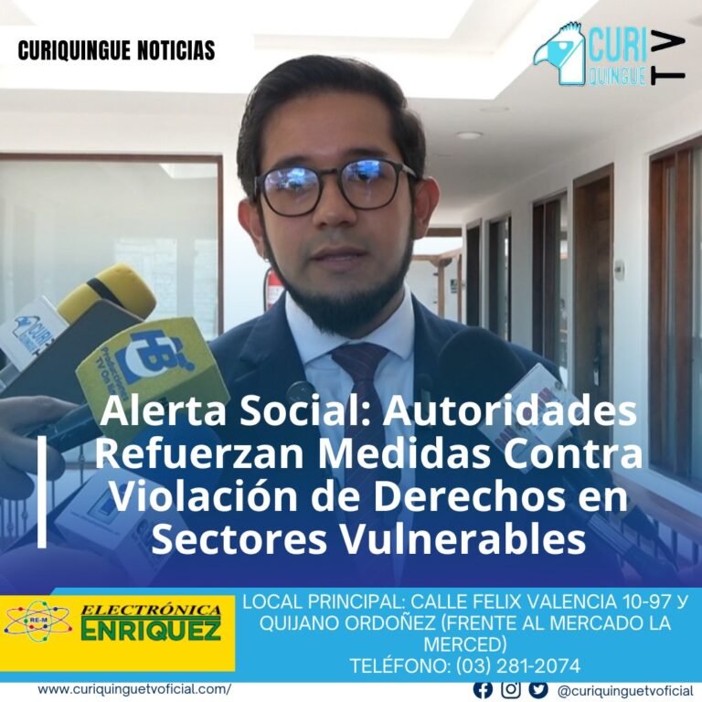 #NoticiaProvincial Diversos sectores de la sociedad continúan enfrentando violaciones de derechos humanos, especialmente en lo que respecta a niños, mujeres y adultos mayores. Ante esta realidad preocupante, las autoridades locales trabajan en nuevas estrategias para combatir el abuso y la violencia, buscando fortalecer la atención, prevención y justicia para las víctimas. Le recordamos que puede seguir a través de #CuriquingueTv en #ATVCABLE #canal83 #Latacunga #Pujilí #Saquisilí #CBVisión #canal79 #Salcedo #Ambato #TVPlus #canal48 #LaManá #Valencia #Quevedo a las 07H00. ¡Gracias por sintonizarnos! #CuriquingueTv #UnaNuevaFormaDeHacerTelevisión www.curiquinguetv.com