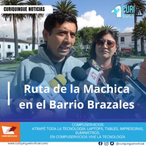 #NoticiaLocal El barrio Brazales invita a conocer la ruta de la machica, un emprendimiento que busca rescatar uno de los productos considerados un súper alimento. La machica es un producto tradicional que ofrece numerosos beneficios para la salud y la economía local. Le recordamos que puede seguir a través de #CuriquingueTv en #ATVCABLE #canal83 #Latacunga #Pujilí #Saquisilí #CBVisión #canal79 #Salcedo #Ambato #TVPlus #canal48 #LaManá #Valencia #Quevedo a las 07H00. ¡Gracias por sintonizarnos! #CuriquingueTv #UnaNuevaFormaDeHacerTelevisión www.curiquinguetv.com