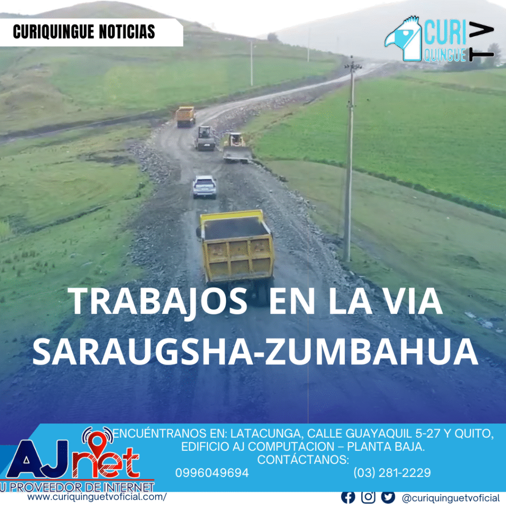 #NoticiaProvincial La prefecta de Cotopaxi informó sobre el estado actual de la vía Sarausha, destacando la necesidad de una intervención completa para mejorar las condiciones de la misma. Según la prefecta, la vía requiere atención urgente para garantizar la seguridad y comodidad de los usuarios. La prefecta hizo un llamado a las autoridades competentes para que tomen medidas y realicen los trabajos necesarios para mejorar la vía. Le recordamos que puede seguir a través de #CuriquingueTv en #ATVCABLE #canal83 #Latacunga #Pujilí #Saquisilí #CBVisión #canal79 #Salcedo #Ambato #TVPlus #canal48 #LaManá #Valencia #Quevedo a las 07H00. ¡Gracias por sintonizarnos! #CuriquingueTv #UnaNuevaFormaDeHacerTelevisión www.curiquinguetv.com