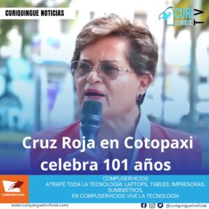 #NoticiaLocal La Cruz Roja celebra con alegría sus 101 años de creación en Cotopaxi. Uno de los eventos se llevó a cabo en el Parque de la Filantropía en Latacunga. Le recordamos que puede seguir a través de #CuriquingueTv en #ATVCABLE #canal83 #Latacunga #Pujilí #Saquisilí #CBVisión #canal79 #Salcedo #Ambato #TVPlus #canal48 #LaManá #Valencia #Quevedo a las 07H00. ¡Gracias por sintonizarnos! #CuriquingueTv #UnaNuevaFormaDeHacerTelevisión www.curiquinguetv.com