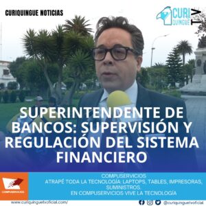 #NoticiaLocal Roberto Romero, Superintendente de Bancos en Ecuador, visitó Latacunga y compartió información sobre su agenda. Durante su visita, destacó la importancia de su rol en la supervisión y regulación del sistema financiero del país. Además, Romero se refirió a la existencia de bancos y compañías ilegales que operan en el país sin autorización. Estas instituciones financieras irregulares pueden representar un riesgo para la estabilidad financiera y la seguridad de los ciudadanos. Le recordamos que puede seguir a través de #CuriquingueTv en #ATVCABLE #canal83 #Latacunga #Pujilí #Saquisilí #CBVisión #canal79 #Salcedo #Ambato #TVPlus #canal48 #LaManá #Valencia #Quevedo a las 07H00. ¡Gracias por sintonizarnos! #CuriquingueTv #UnaNuevaFormaDeHacerTelevisión www.curiquinguetv.com