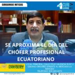 #NoticiaLocal El Sindicato de Choferes Profesionales de Cotopaxi ha anunciado que junio será un mes de celebraciones y actividades para conmemorar el Día del Chofer Profesional Ecuatoriano. Así lo informa Diego Herrera, secretario general. Entre los eventos programados se destacan charlas abiertas a chóferes profesionales y no profesionales, sobre Leyes de Tránsito, dirigidas a promover la seguridad vial. Le recordamos que puede seguir a través de #CuriquingueTv en #ATVCABLE #canal83 #Latacunga #Pujilí #Saquisilí #CBVisión #canal79 #Salcedo #Ambato #TVPlus #canal48 #LaManá #Valencia #Quevedo a las 07H00. ¡Gracias por sintonizarnos! #CuriquingueTv #UnaNuevaFormaDeHacerTelevisión