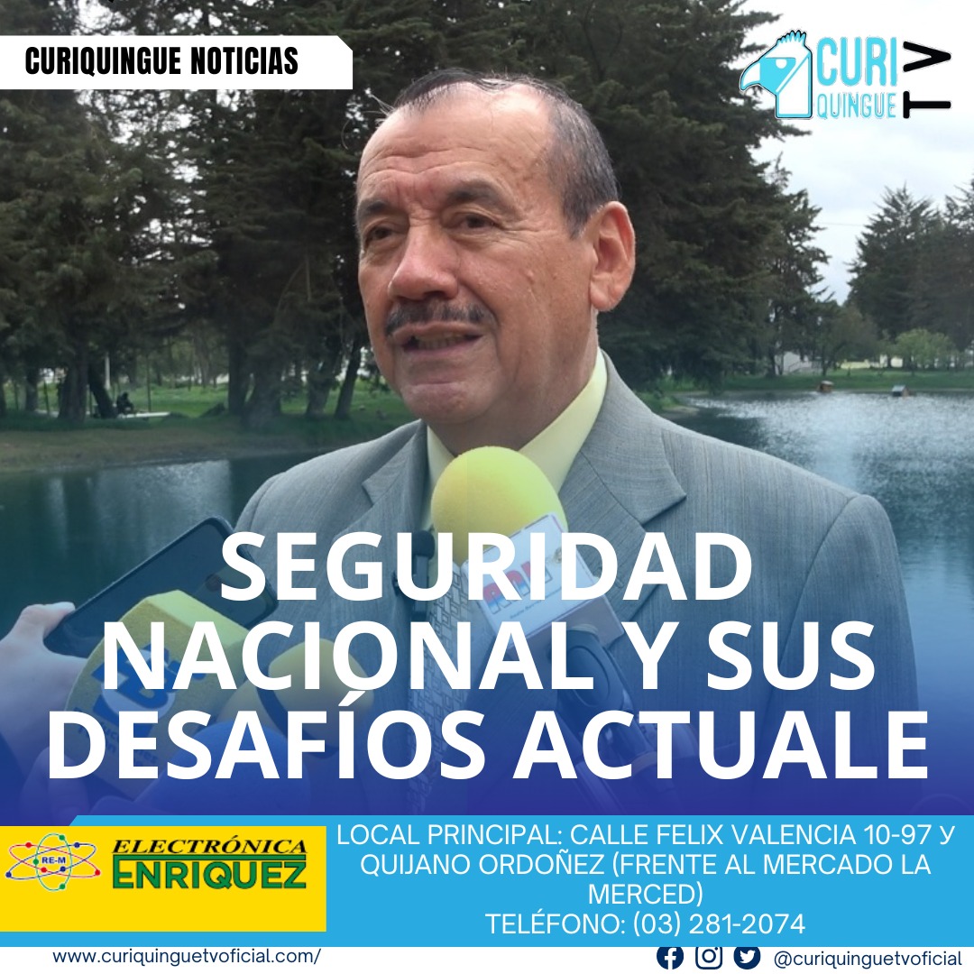 #NoticiaLocal El General en servicio pasivo Wagner Bravo compartió su perspectiva sobre la seguridad del país, destacando la importancia de que el gobierno se enfoque en cuatro puntos fundamentales para abordar los desafíos actuales. Le recordamos que puede seguir a través de #CuriquingueTv en #ATVCABLE #canal83 #Latacunga #Pujilí #Saquisilí #CBVisión #canal79 #Salcedo #Ambato #TVPlus #canal48 #LaManá #Valencia #Quevedo a las 07H00. ¡Gracias por sintonizarnos! #CuriquingueTv #UnaNuevaFormaDeHacerTelevisión www.curiquinguetv.com
