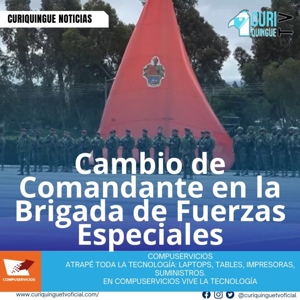 #NoticiaLocal Se realizó la ceremonia militar de cambio de comandante en la Brigada de Fuerzas Especiales N9 Patria, donde el Coronel Walter Machado asumió el cargo de nuevo comandante. Le recordamos que puede seguir a través de #CuriquingueTv en #ATVCABLE #canal83 #Latacunga #Pujilí #Saquisilí #CBVisión #canal79 #Salcedo #Ambato #TVPlus #canal48 #LaManá #Valencia #Quevedo a las 07H00. ¡Gracias por sintonizarnos! #CuriquingueTv #UnaNuevaFormaDeHacerTelevisión www.curiquinguetv.com