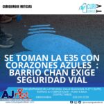 #NoticiaLocal Moradores del barrio Chan cerraron la vía E35 para pintar corazones azules en memoria de 25 vecinos que murieron atropellados, exigiendo la construcción de un puente peatonal debido a la inseguridad vial. El Jefe Político, Cesar Padilla, anunció que se gestionarán los estudios técnicos necesarios para la construcción de puentes peatonales, respondiendo a las demandas de la comunidad. Le recordamos que puede seguir a través de #CuriquingueTv en #ATVCABLE #canal83 #Latacunga #Pujilí #Saquisilí #CBVisión #canal79 #Salcedo #Ambato #TVPlus #canal48 #LaManá #Valencia #Quevedo a las 07H00. ¡Gracias por sintonizarnos! #CuriquingueTv #UnaNuevaFormaDeHacerTelevisión www.curiquinguetv.com