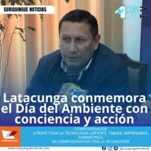 #NoticiaLocal Mauricio Castro, Director de Ambiente, informa sobre las actividades que se realizarán para conmemorar el Día del Ambiente, promoviendo la conciencia y el cuidado del entorno natural. Le recordamos que puede seguir a través de #CuriquingueTv en #ATVCABLE #canal83 #Latacunga #Pujilí #Saquisilí #CBVisión #canal79 #Salcedo #Ambato #TVPlus #canal48 #LaManá #Valencia #Quevedo a las 07H00. ¡Gracias por sintonizarnos! #CuriquingueTv #UnaNuevaFormaDeHacerTelevisión www.curiquinguetv.com