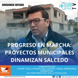 #NoticiaLocal El alcalde del cantón Salcedo está trabajando en varias obras que benefician al cantón, incluyendo proyectos de vialidad, seguridad y el museo de la ciudad. Le recordamos que nos puede seguir a través de #CuriquingueTv en #ATVCABLE #canal83 #Latacunga #Pujilí #Saquisilí #CBVisión #canal79 #Salcedo #Ambato #TVPlus #canal48 #LaManá #Valencia #Quevedo a las 07H00. ¡Gracias por sintonizarnos! #CuriquingueTv #UnaNuevaFormaDeHacerTelevisión www.curiquinguetv.com