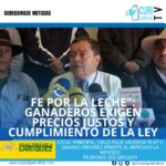 #NoticiaLocal Varios productores de Cotopaxi del sector lechero "Fe por la Leche" manifestaron su malestar en rueda de prensa debido al precio de la leche, afirmando que no se está cumpliendo la Ley de Fomento Lechero. Le recordamos que nos puede seguir a través de #CuriquingueTv en #ATVCABLE #canal83 #Latacunga #Pujilí #Saquisilí #CBVisión #canal79 #Salcedo #Ambato #TVPlus #canal48 #LaManá #Valencia #Quevedo a las 07H00. ¡Gracias por sintonizarnos! #CuriquingueTv #UnaNuevaFormaDeHacerTelevisión www.curiquinguetv.com