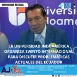 #NoticiaLocal Evento Internacional en la Universidad Indoamérica : La Universidad Indoamérica organiza un evento internacional con ponentes nacionales e internacionales para discutir problemáticas actuales del Ecuador. Le recordamos que puede seguir a través de #CuriquingueTv en #ATVCABLE #canal83 #Latacunga #Pujilí #Saquisilí #CBVisión #canal79 #Salcedo #Ambato #TVPlus #canal48 #LaManá #Valencia #Quevedo a las 07H00. ¡Gracias por sintonizarnos! #CuriquingueTv #UnaNuevaFormaDeHacerTelevisión www.curiquinguetv.com