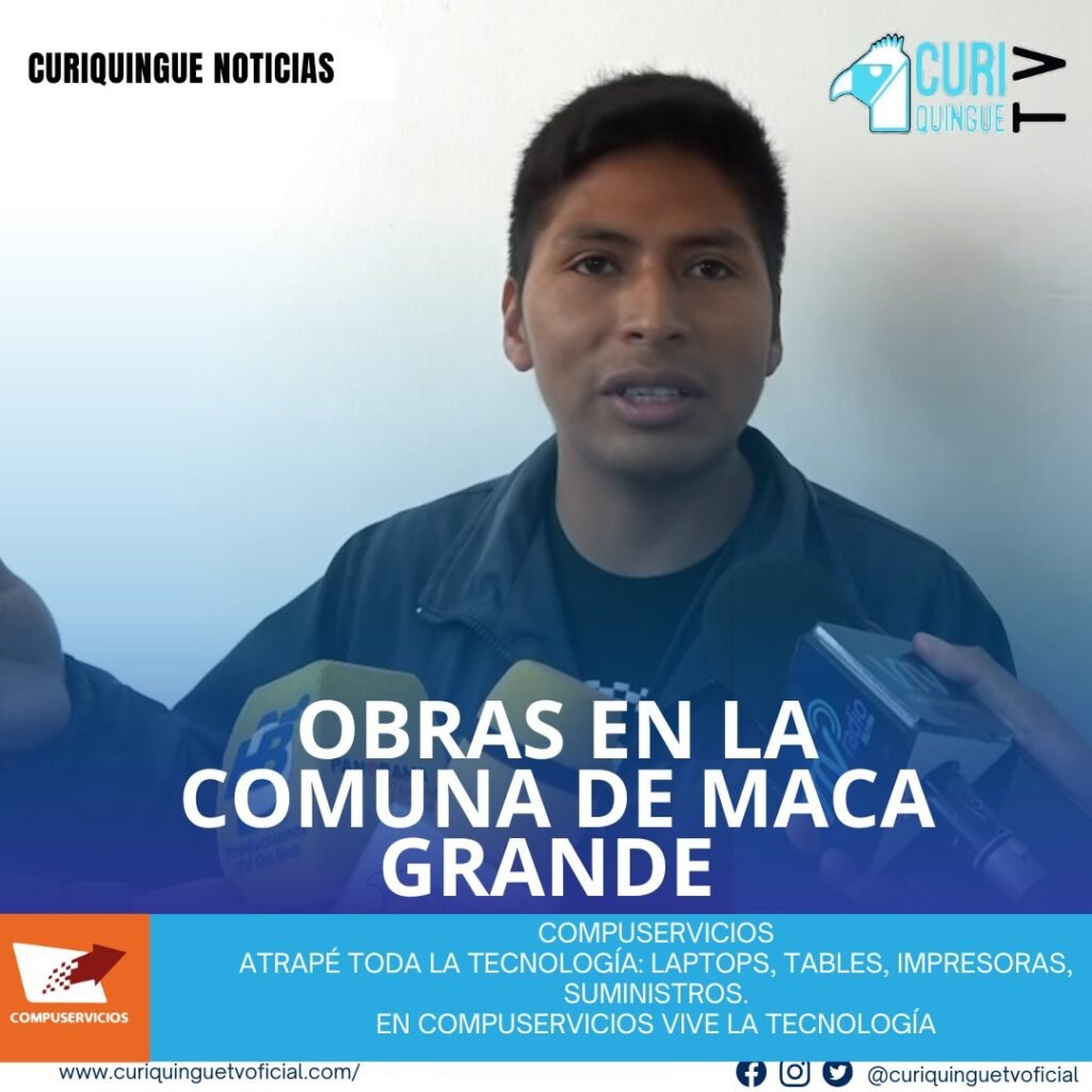 #NoticiaLocal El presidente de la comuna, Mario Espín, informa sobre la situación actual en Maca Grande, incluyendo el asfaltado de centros turísticos y el transporte comunitario. Le recordamos que puede seguir a través de #CuriquingueTv en #ATVCABLE #canal83 #Latacunga #Pujilí #Saquisilí #CBVisión #canal79 #Salcedo #Ambato #TVPlus #canal48 #LaManá #Valencia #Quevedo a las 07H00. ¡Gracias por sintonizarnos! #CuriquingueTv #UnaNuevaFormaDeHacerTelevisión www.curiquinguetv.com
