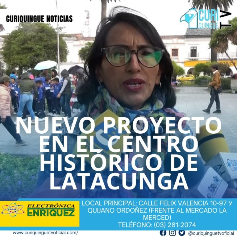 #NoticiaLocal Se están realizando pruebas piloto del proyecto "Doña BB y Don Vicente" para dar a conocer el centro histórico de Latacunga. Le recordamos que puede seguir a través de #CuriquingueTv en #ATVCABLE #canal83 #Latacunga #Pujilí #Saquisilí #CBVisión #canal79 #Salcedo #Ambato #TVPlus #canal48 #LaManá #Valencia #Quevedo a las 07H00. ¡Gracias por sintonizarnos! #CuriquingueTv #UnaNuevaFormaDeHacerTelevisión www.curiquinguetv.com