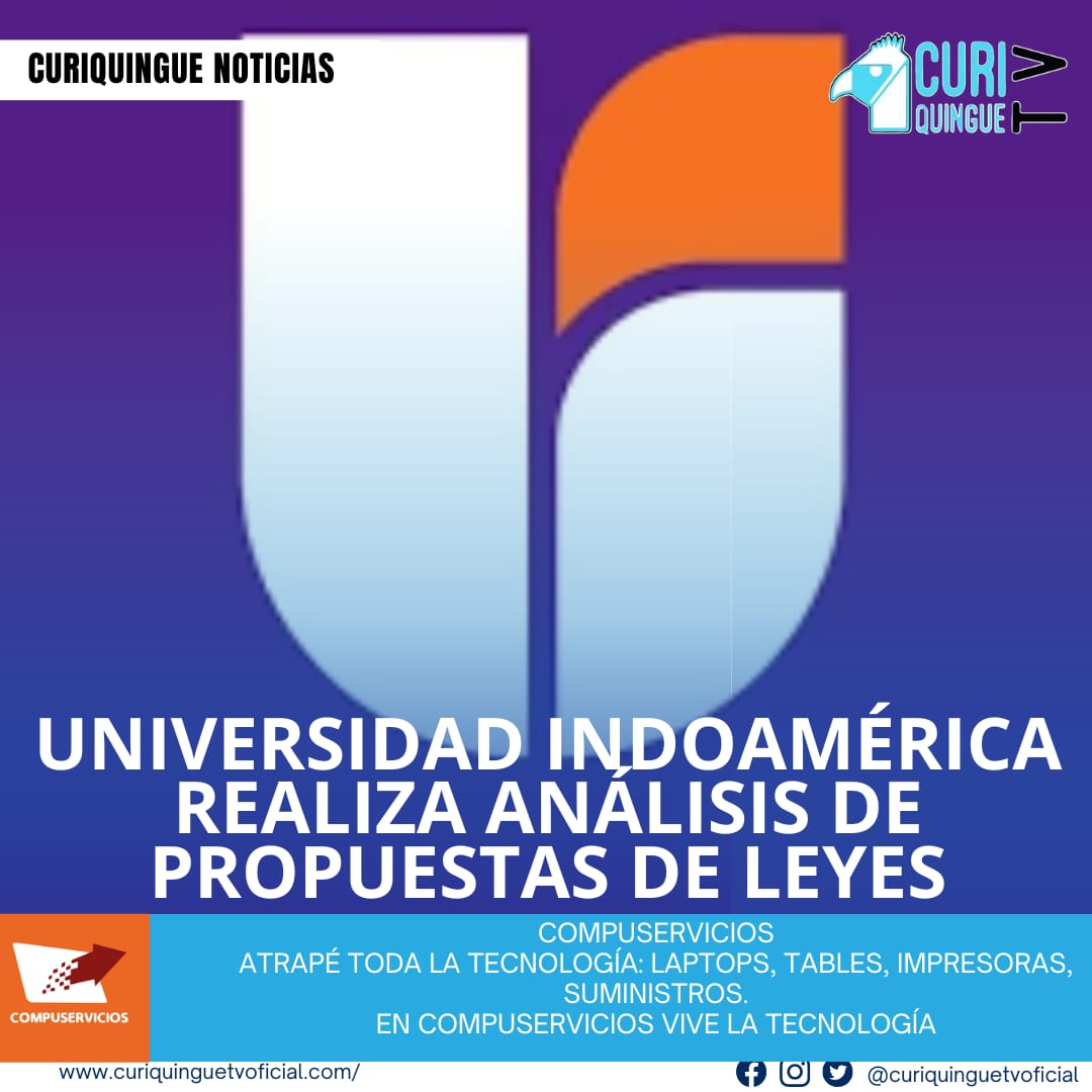 #NoticiaLocal La Universidad Indoamérica analiza el evento realizado la semana pasada con ponentes en derecho nacional e internacional para discutir propuestas de nuevas leyes para el país. Le recordamos que puede seguir a través de #CuriquingueTv en #ATVCABLE #canal83 #Latacunga #Pujilí #Saquisilí #CBVisión #canal79 #Salcedo #Ambato #TVPlus #canal48 #LaManá #Valencia #Quevedo a las 07H00. ¡Gracias por sintonizarnos! #CuriquingueTv #UnaNuevaFormaDeHacerTelevisión www.curiquinguetv.com