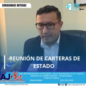 #NoticiaProvincial El gobernador de Cotopaxi informa sobre la reunión con carteras de estado para tomar decisiones importantes. Le recordamos que puede seguir a través de #CuriquingueTv en #ATVCABLE #canal83 #Latacunga #Pujilí #Saquisilí #CBVisión #canal79 #Salcedo #Ambato #TVPlus #canal48 #LaManá #Valencia #Quevedo a las 07H00. ¡Gracias por sintonizarnos! #CuriquingueTv #UnaNuevaFormaDeHacerTelevisión www.curiquinguetv.com