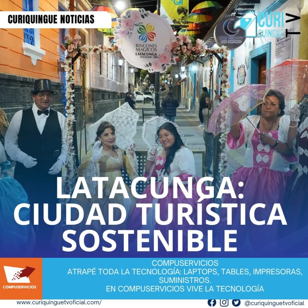 #NoticiaLocal El economista Raúl Arias anuncia que la Asociación de Municipalidades del Ecuador (AME) reconocerá a la ciudad de Latacunga como ciudad turística sostenible, destacando su potencial y compromiso con el desarrollo sostenible. Le recordamos que puede seguir a través de #CuriquingueTv en #ATVCABLE #canal83 #Latacunga #Pujilí #Saquisilí #CBVisión #canal79 #Salcedo #Ambato #TVPlus #canal48 #LaManá #Valencia #Quevedo a las 07H00. ¡Gracias por sintonizarnos! #CuriquingueTv #UnaNuevaFormaDeHacerTelevisión www.curiquinguetv.com