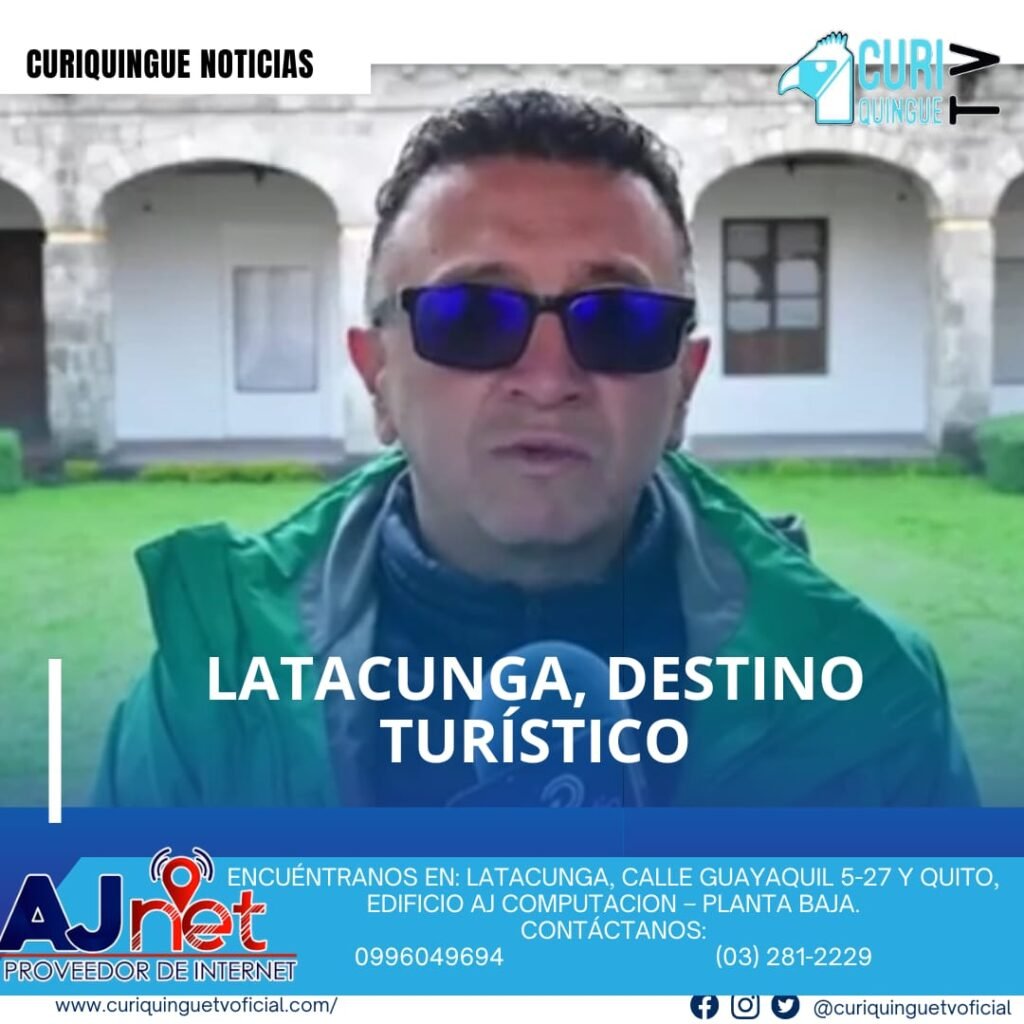 #NoticiaLocal El director de turismo informa sobre los preparativos que se están realizando para convertir a Latacunga en un destino turístico atractivo. Se espera que estas acciones impulsen el desarrollo económico y cultural de la región. Le recordamos que puede seguir a través de #CuriquingueTv en #ATVCABLE #canal83 #Latacunga #Pujilí #Saquisilí #CBVisión #canal79 #Salcedo #Ambato #TVPlus #canal48 #LaManá #Valencia #Quevedo a las 07H00. ¡Gracias por sintonizarnos! #CuriquingueTv #UnaNuevaFormaDeHacerTelevisión www.curiquinguetv.com