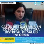 #NoticiaLocal La Directora Distrital de Salud de Cotopaxi informó sobre los casos actuales de tosferina en la provincia y destacó las medidas que se están tomando para controlar la situación. Además, mencionó la contratación de guardias de seguridad en los distintos puntos de salud para garantizar la seguridad y el bienestar de los pacientes y el personal médico. Le recordamos que puede seguir a través de #CuriquingueTv en #ATVCABLE #canal83 #Latacunga #Pujilí #Saquisilí #CBVisión #canal79 #Salcedo #Ambato #TVPlus #canal48 #LaManá #Valencia #Quevedo a las 07H00. ¡Gracias por sintonizarnos! #CuriquingueTv #UnaNuevaFormaDeHacerTelevisión www.curiquinguetv.com