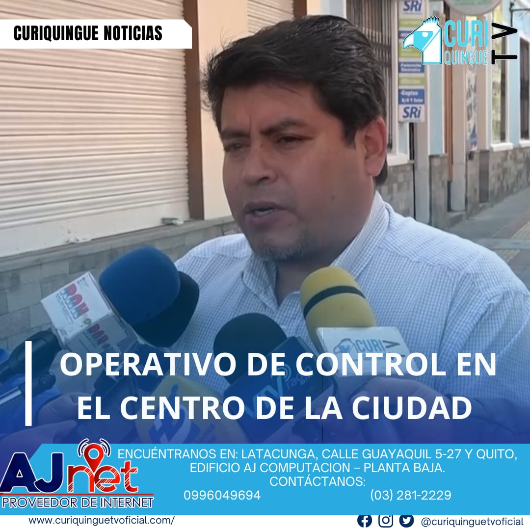 #NoticiaLocal La Intendencia General de Policía de Cotopaxi, en conjunto con Justicia Municipal y el Cuerpo de Bomberos, realizó un operativo en el centro de la ciudad para verificar que los negocios cuenten con todos los permisos necesarios para su funcionamiento. Como resultado, varios locales fueron clausurados. Le recordamos que puede seguir a través de #CuriquingueTv en #ATVCABLE #canal83 #Latacunga #Pujilí #Saquisilí #CBVisión #canal79 #Salcedo #Ambato #TVPlus #canal48 #LaManá #Valencia #Quevedo a las 07H00. ¡Gracias por sintonizarnos! #CuriquingueTv #UnaNuevaFormaDeHacerTelevisión www.curiquinguetv.com