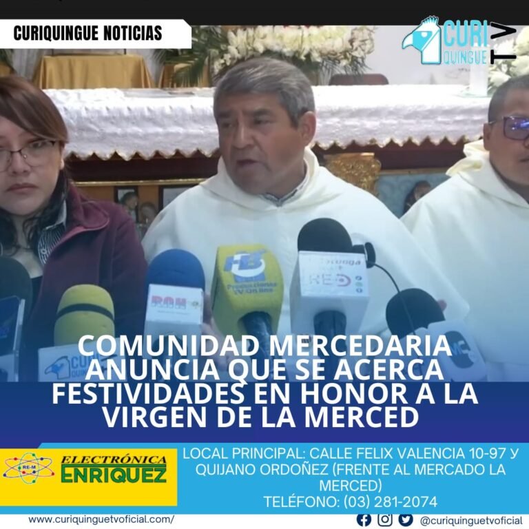 #NoticiaLocal La comunidad mercedaria se prepara para celebrar las fiestas en honor a la Virgen de la Merced. Se realizarán varios actos religiosos y se invita a los fieles a acudir a la iglesia de La Merced. Le recordamos que puede seguir a través de #CuriquingueTv en #ATVCABLE #canal83 #Latacunga #Pujilí #Saquisilí #CBVisión #canal79 #Salcedo #Ambato #TVPlus #canal48 #LaManá #Valencia #Quevedo a las 07H00. ¡Gracias por sintonizarnos! #CuriquingueTv #UnaNuevaFormaDeHacerTelevisión www.curiquinguetv.com