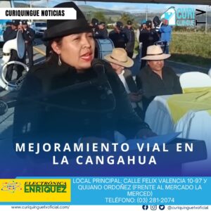#NoticiaLocal El Municipio de Latacunga ejecutó el mejoramiento vial de la calle en el sector La Cangahua, parroquia Belisario Quevedo, con una inversión de $103.336,05. La obra contempla el adoquinado de 652 metros cuadrados y beneficiará a más de 500 familias del sector, mejorando la movilidad y el acceso a servicios. La Vice Alcaldesa Martha Jaya, destacó la importancia de trabajar en vialidad para generar conexión, mientras que la presidenta del barrio La Cangagua, Mónica Garzón, celebró el inicio de un proceso de transformación en la zona.