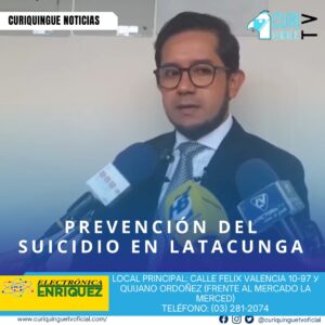 #NoticiaLocal El secretario general de Derechos Humanos del cantón Latacunga, Andrés Andino, informó sobre las actividades articuladas para prevenir el suicidio y fortalecer la salud mental. Estas acciones se ejecutan en coordinación con el Ministerio de Salud Pública y el área de atención prioritaria, con un enfoque en la protección emocional de adolescentes y jóvenes en situación de vulnerabilidad.